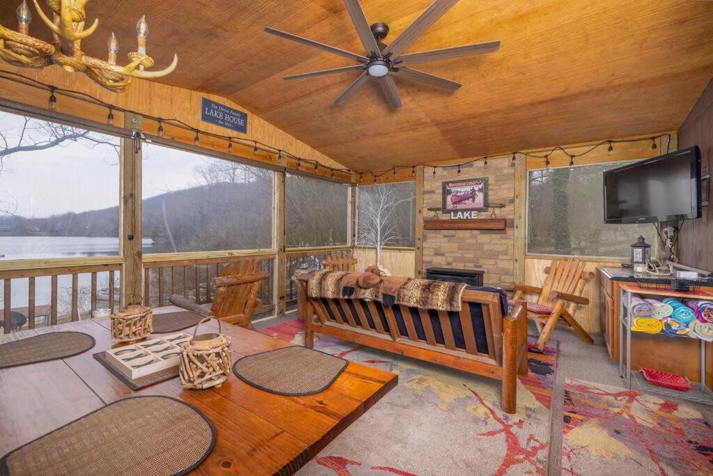 Waterfront Cabin 20 Mins To National Park & Massanutten! Stanardsville Exterior foto